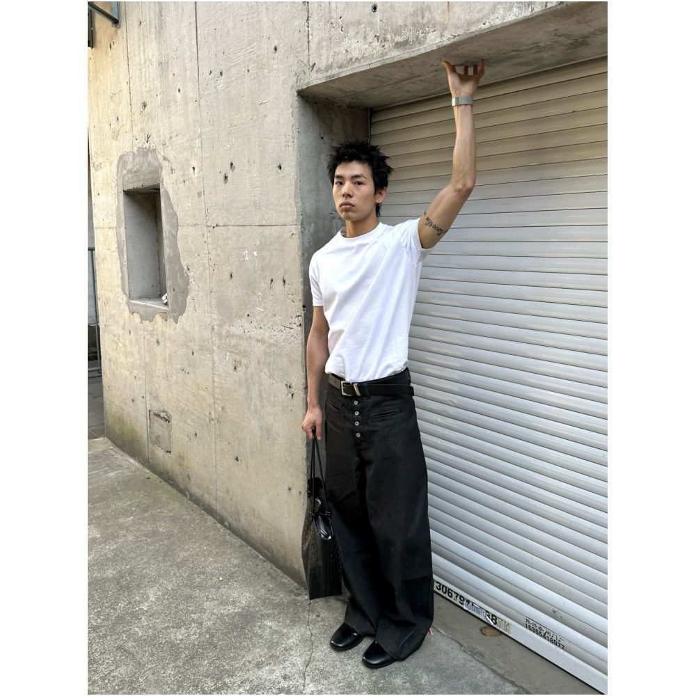 LOOSE FIT SELVEDGE DENIM JEANS image 3