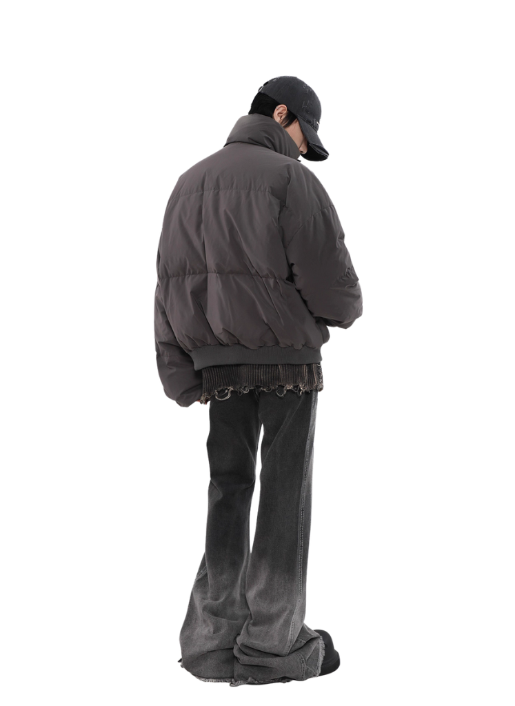 CROPPED BOXY PUFFER JACKET