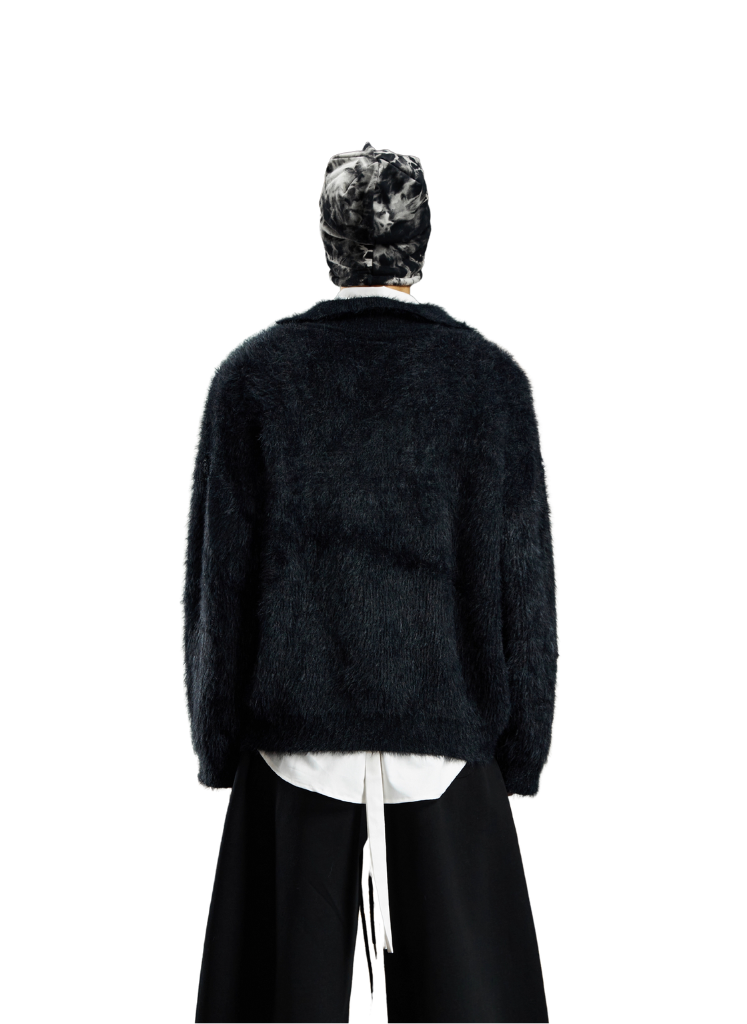 EGYPTIAN CROSS MOHAIR SWEATER